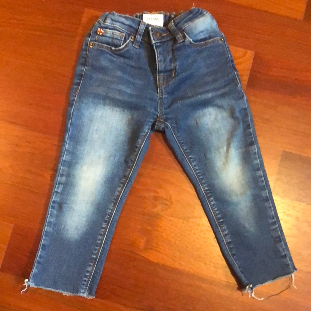 Toddler girls cropped denim Hudson Jeans size 3T